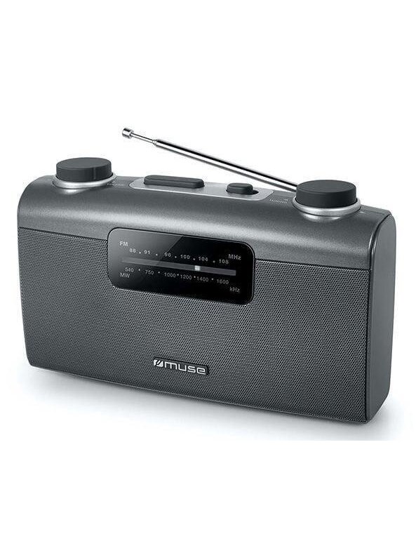 Nešiojamas radijo imtuvas Muse M-058 R, juoda