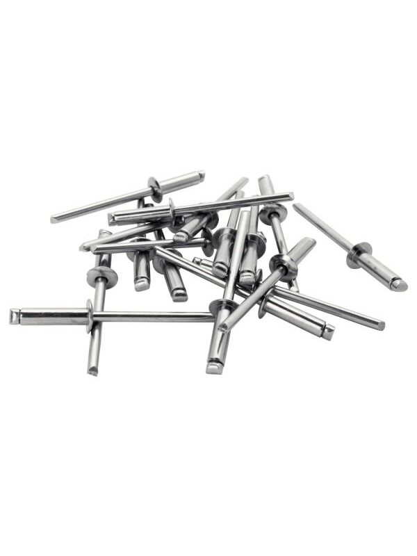 Nerūdijančio plieno kniedės 4,8x10mm 50vnt + Drill C, Rapid 4