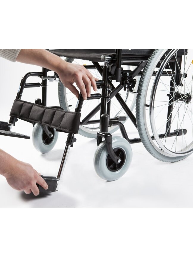 Neįgaliojo Vežimėlis SteelMan Start 04-020-3, 48 cm 4 Neįgaliojo Vežimėlis SteelMan Start 04-020-3, 48 cm 4