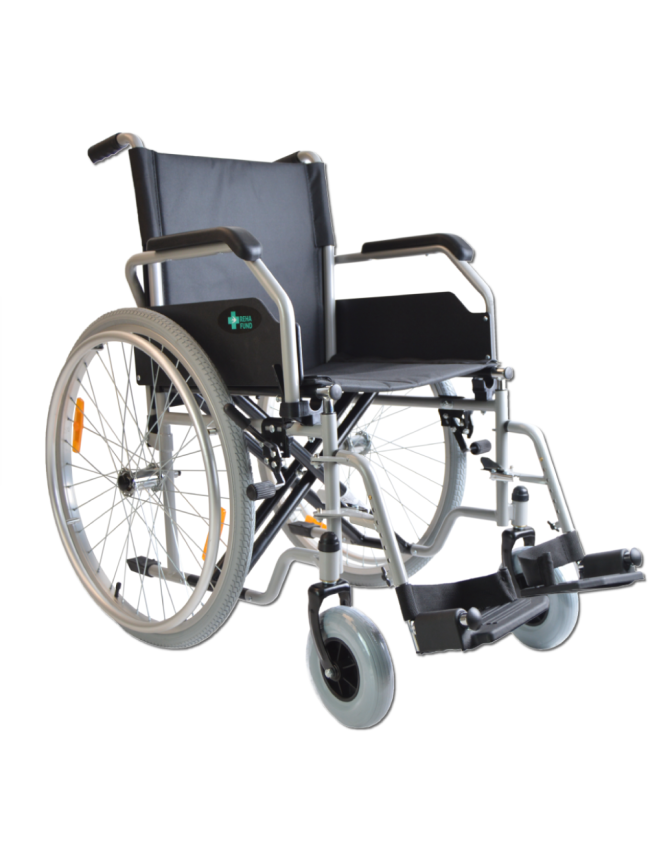 Neigaliujų Vėžimėlis Cruiser 1 Plotis 48cm Pilkas Neigaliujų Vėžimėlis Cruiser 1 Plotis 48cm Pilkas