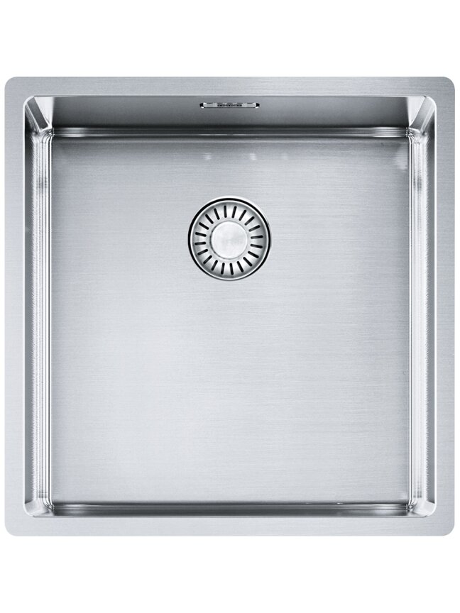 Nerūdijančio plieno plautuvė Franke Box, BXX 210/110-40, rankinis ventilis
