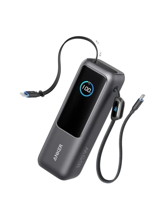 Nešiojamas įkroviklis Anker A1695H11, 25000 mAh, 100W, pilka Nešiojamas įkroviklis Anker A1695H11, 25000 mAh, 100W, pilka