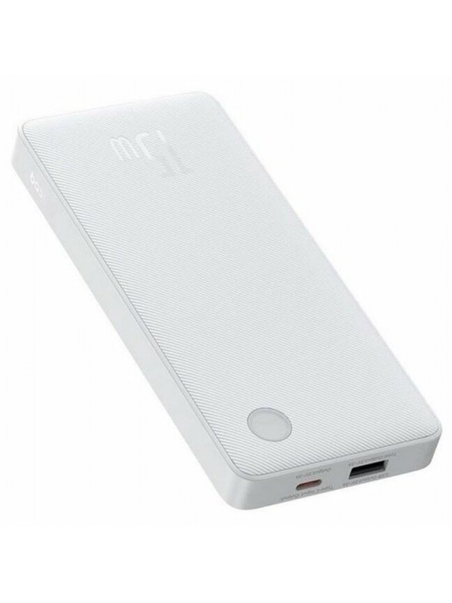 Nešiojamas įkroviklis Baseus, 10000 mAh, 15 W, balta Nešiojamas įkroviklis Baseus, 10000 mAh, 15 W, balta