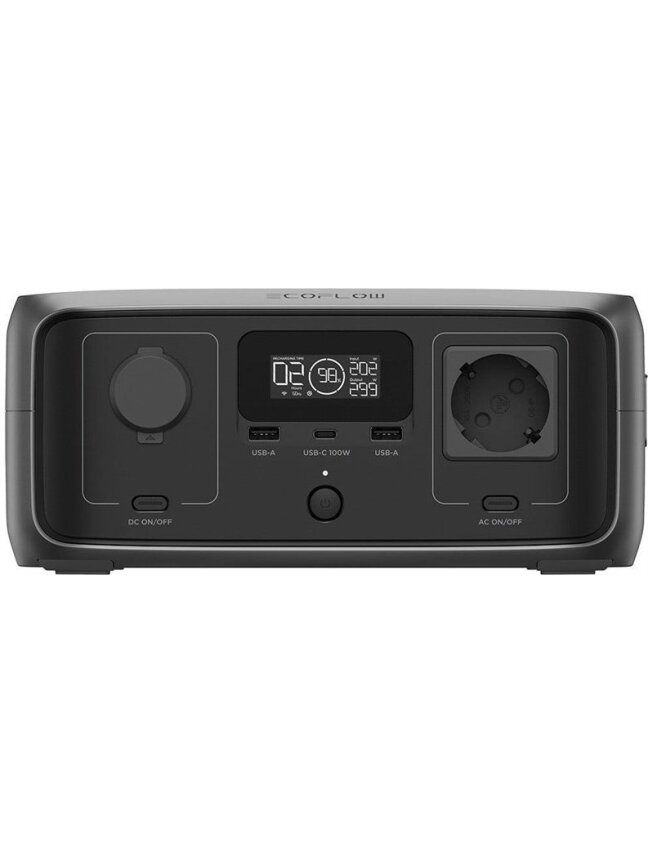 Nešiojamas įkroviklis EcoFlow RIVER 3 600 W juoda 1 Nešiojamas įkroviklis EcoFlow RIVER 3 600 W juoda 1