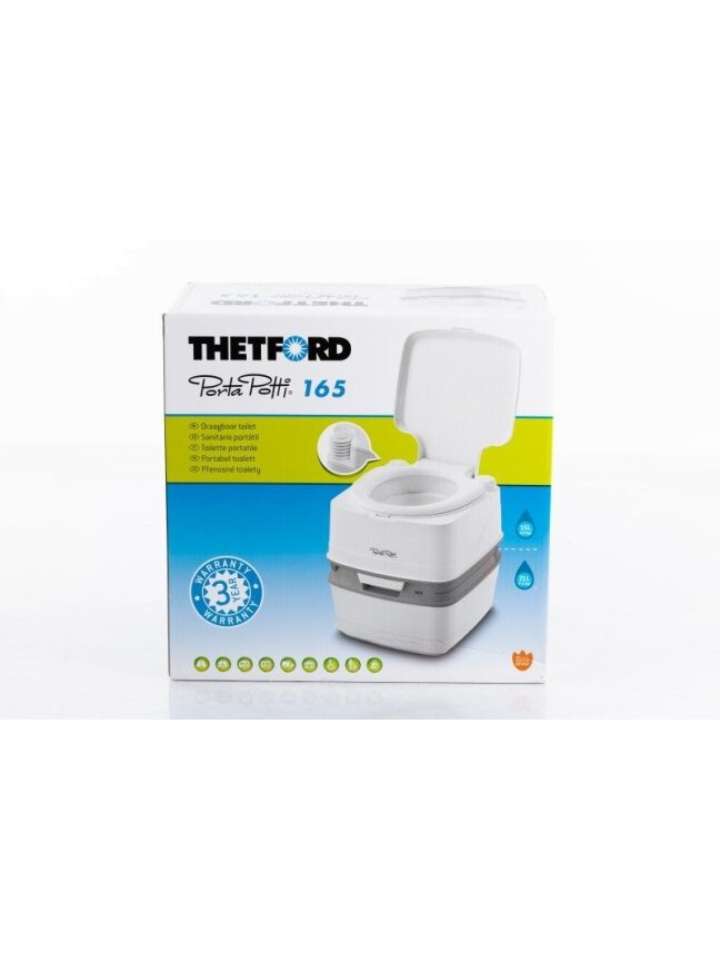 Nešiojamas tualetas Thetford Porta Potti Qube 165 Nešiojamas tualetas Thetford Porta Potti Qube 165