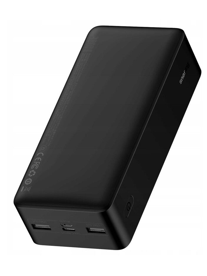 Nešiojamas įkroviklis Baseus PPBD050201, 3000 mAh 15 W juoda 1 Nešiojamas įkroviklis Baseus PPBD050201, 3000 mAh 15 W juoda 1