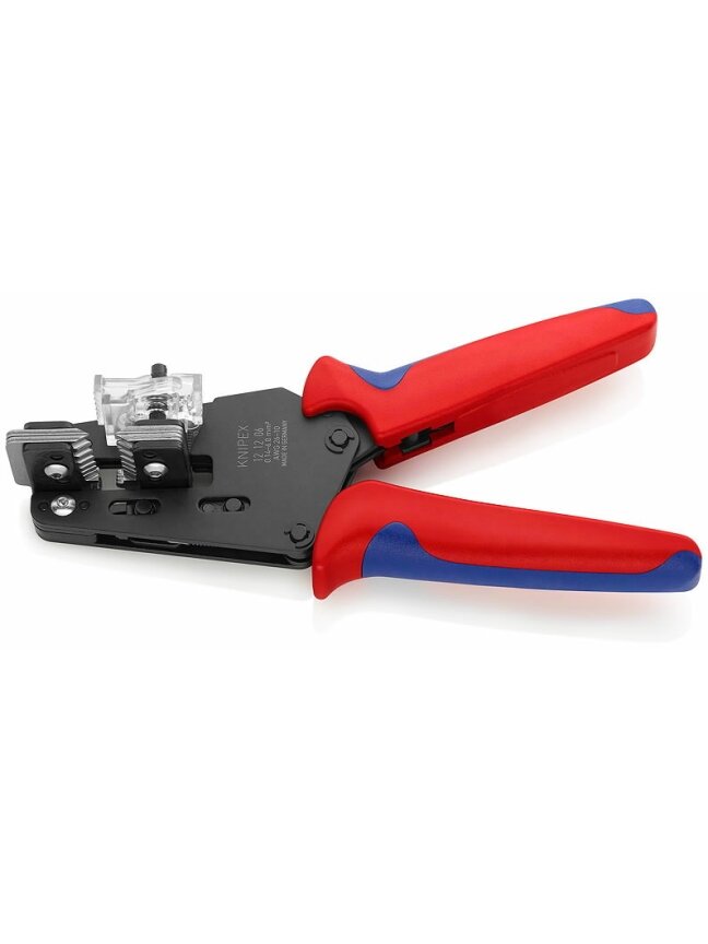 Nužievintojas laidui universalus, dvispalvis, Knipex 1 Nužievintojas laidui universalus, dvispalvis, Knipex 1