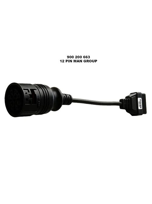 OBD kabelis 12 kontaktų MAN sunkvežimiams (W074062663CH, AUTOCOM)