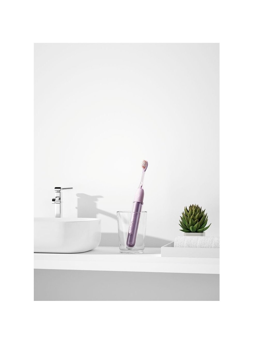 Oclean Electric Toothbrush Ease Pro Purple Elektrinis dantų šepetėlis 4 Oclean Electric Toothbrush Ease Pro Purple Elektrinis dantų šepetėlis 4