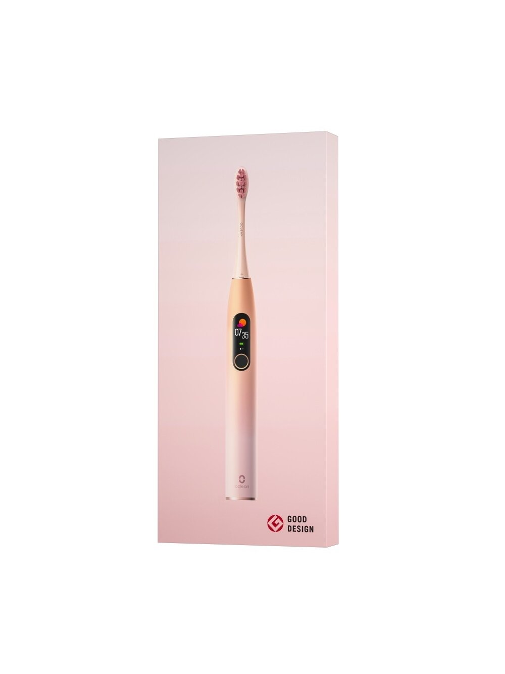 Oclean X Pro ultragarsinis elektrinis dantų šepetėlis - Rožinė 3 Oclean X Pro ultragarsinis elektrinis dantų šepetėlis - Rožinė 3