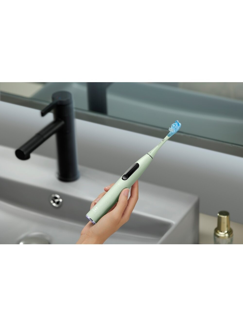 Oclean Electric Toothbrush X Ultra 20 Green Elektrinis dantų šepetėlis 3