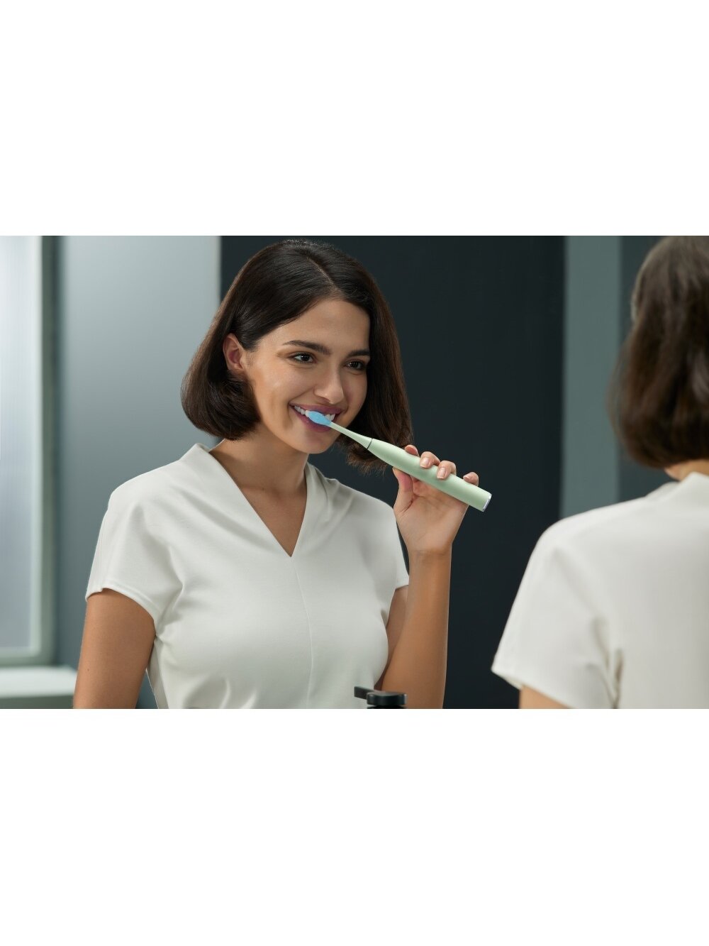 Oclean X Ultra 20 Set išmanusis el. dantų šepetėlis, žalias 4