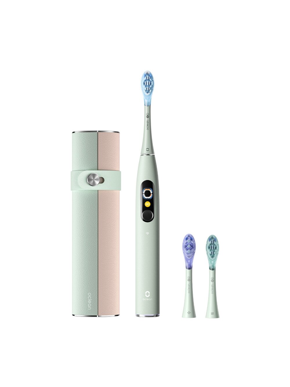 Oclean X Ultra 20 Set išmanusis el. dantų šepetėlis, žalias