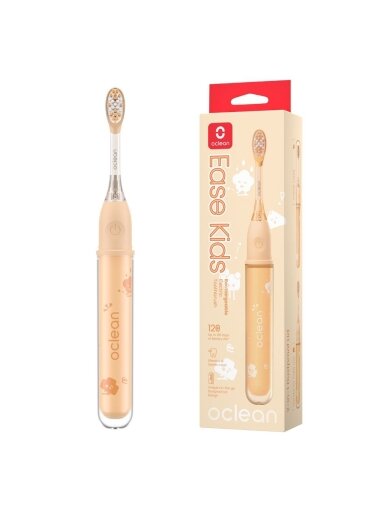 Oclean Electric Toothbrush Ease Kids Light Orange Elektrinis dantų šepetėlis vaikams