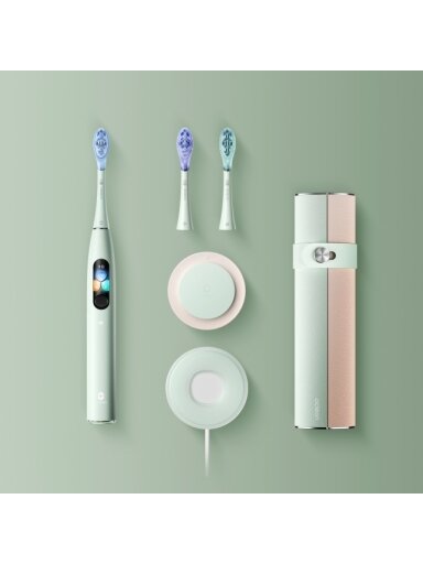 Oclean X Ultra S elektrinis dantų šepetėlis (žalias)