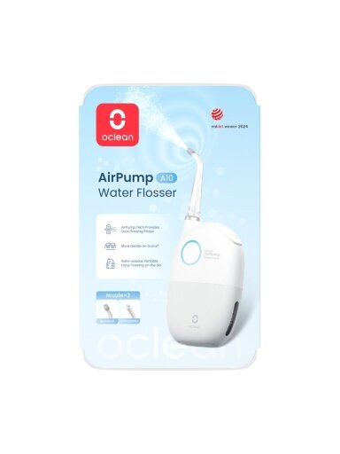 Oclean A10 burnos irigatorius (pilkos spalvos)