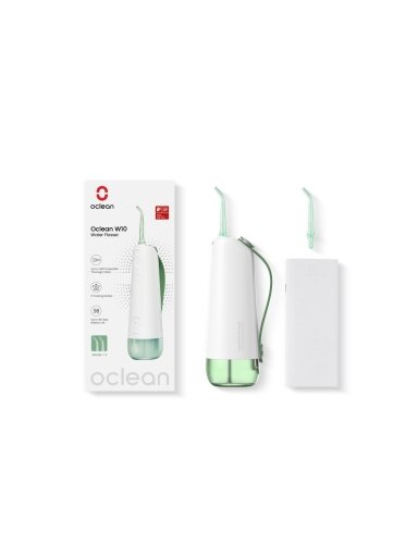 Oclean W10 Green dantų irigatorius - 2 antgaliai