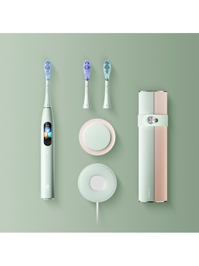 Oclean X Ultra S elektrinis dantų šepetėlis (žalias)