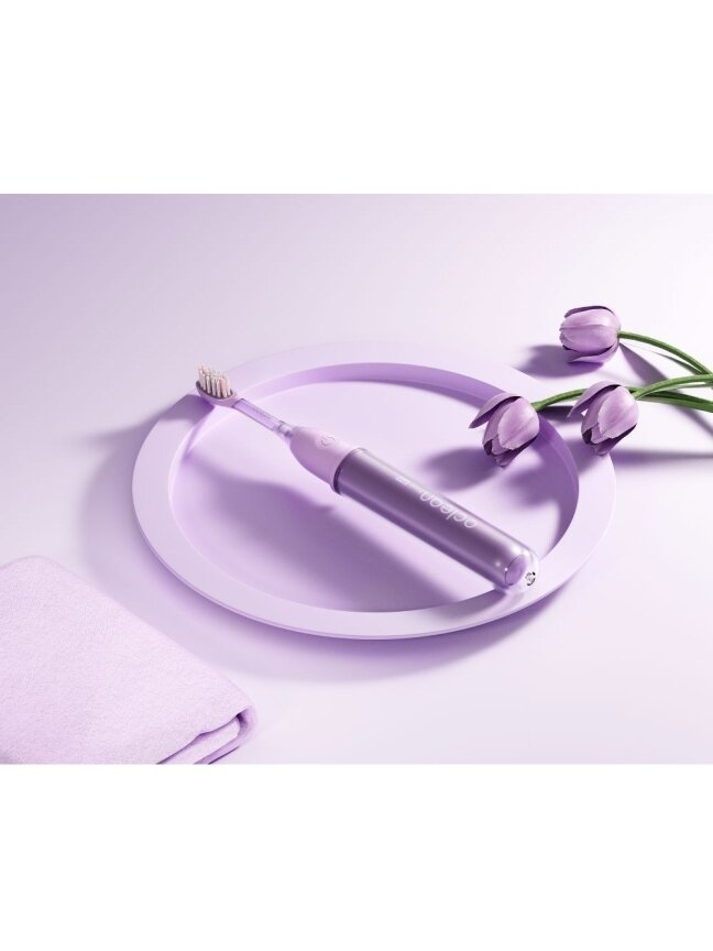 Oclean Electric Toothbrush Ease Pro Purple Elektrinis dantų šepetėlis 7 Oclean Electric Toothbrush Ease Pro Purple Elektrinis dantų šepetėlis 7