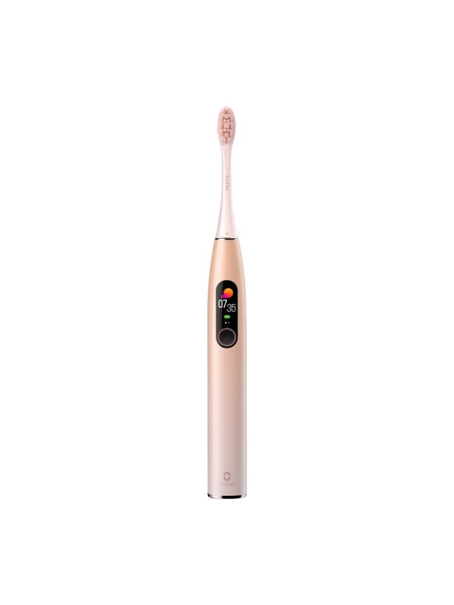 Oclean X Pro ultragarsinis elektrinis dantų šepetėlis - Rožinė 1 Oclean X Pro ultragarsinis elektrinis dantų šepetėlis - Rožinė 1