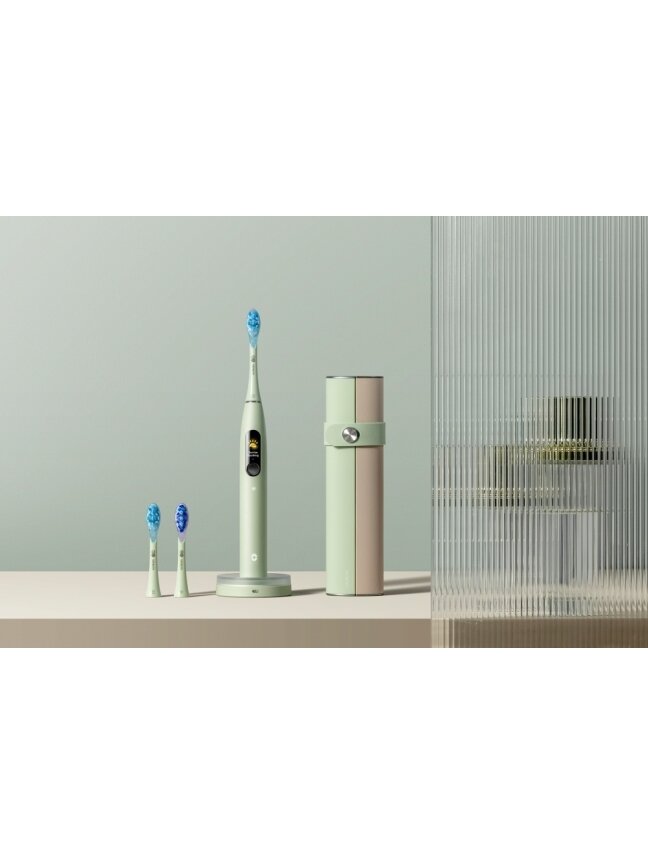 Oclean X Ultra S elektrinis dantų šepetėlis (žalias) 3