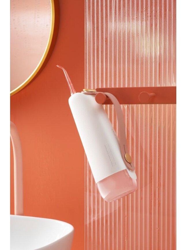 OCLEAN burnos irigatorius W10, rožinės spalvos 1