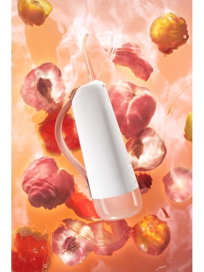 OCLEAN burnos irigatorius W10, rožinės spalvos 2 OCLEAN burnos irigatorius W10, rožinės spalvos 2