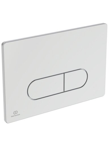 OLEAS M1 F/PLATE DUAL CHROME IS