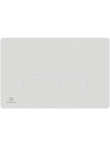 OLEAS M1 F/PLATE DUAL WHITE IS