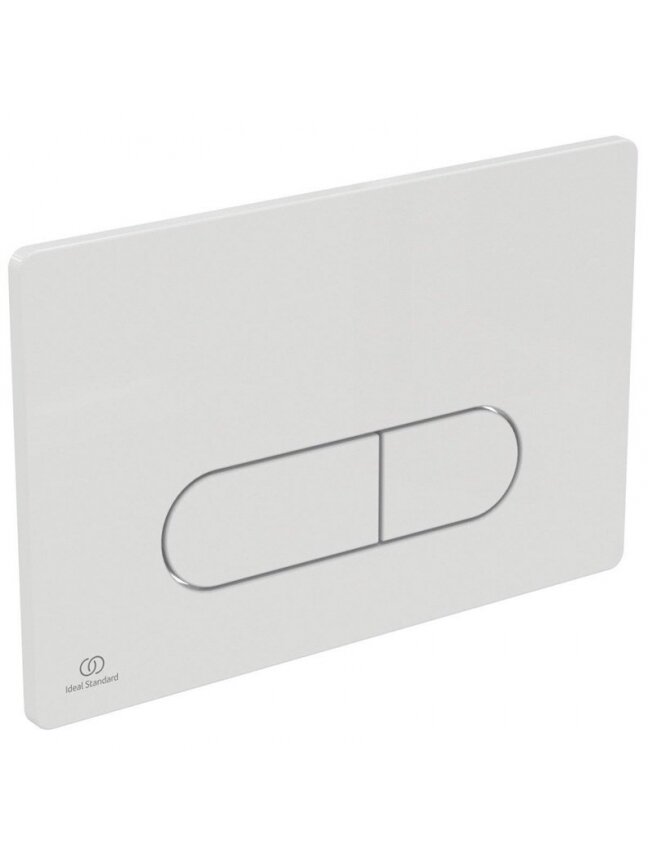 OLEAS M1 F/PLATE DUAL WHITE IS 1