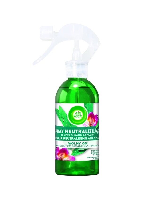 Oro gaiviklis Air Wick, eukaliptų ir frezijų kvapo, 237 ml Oro gaiviklis Air Wick, eukaliptų ir frezijų kvapo, 237 ml