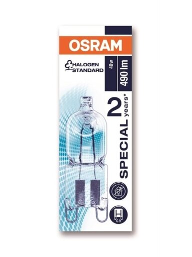 OVEN BULB OSRAM G9 40W 490LM 2700K 230V