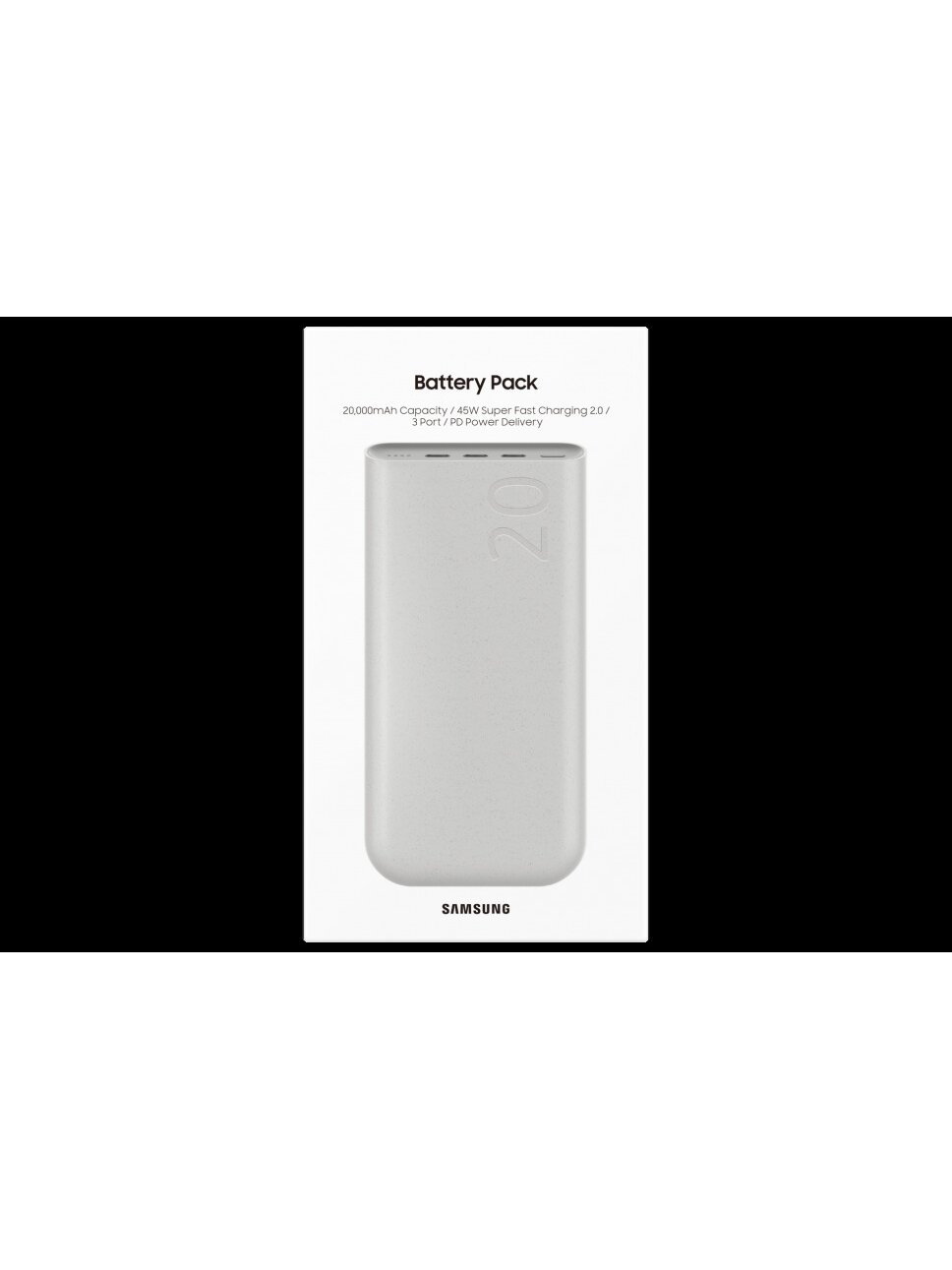 P4520XUE Samsung 20Ah Wireless Battery Pack (SFC 45W), Beige 5 P4520XUE Samsung 20Ah Wireless Battery Pack (SFC 45W), Beige 5