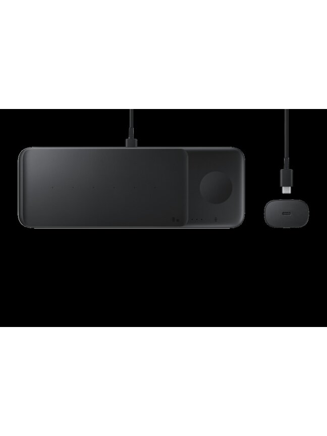 P6300TBEGEU Wireless Charger Trio for Samsung, Black 3 P6300TBEGEU Wireless Charger Trio for Samsung, Black 3