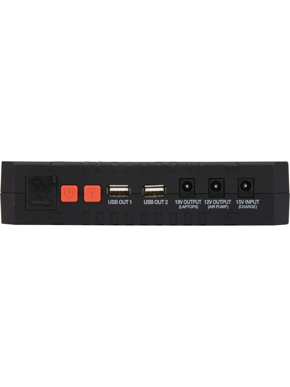Pakrovėjas-paleidėjas daugiafunkcinis nešiojamas akumuliatorius Powerbank 12000 mAh Li-Po LCD Yato 1