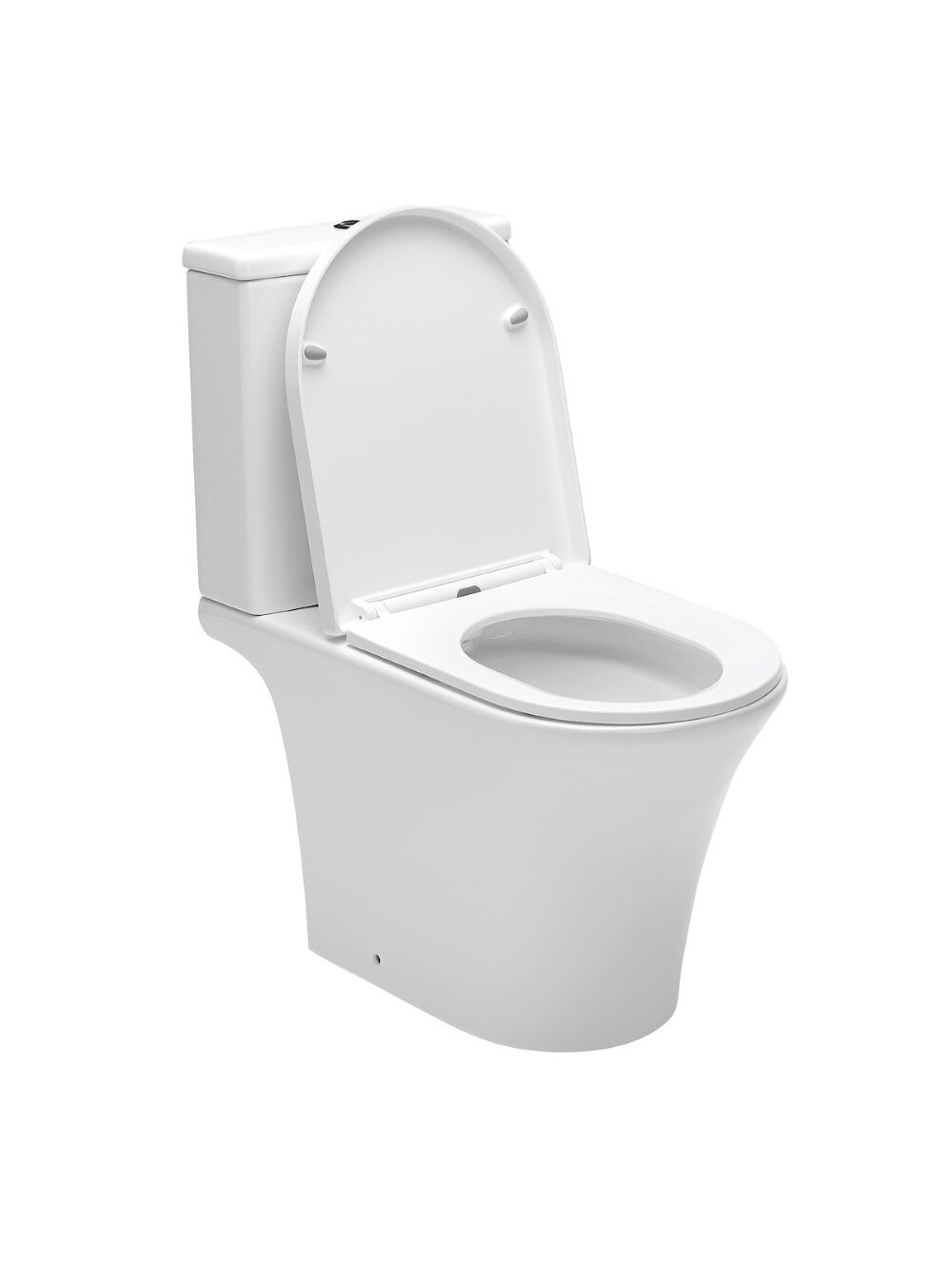 Pastatomas WC SAT, Brevis Rimfree, su lėtai nusileidžiančiu dangčiu 2 Pastatomas WC SAT, Brevis Rimfree, su lėtai nusileidžiančiu dangčiu 2