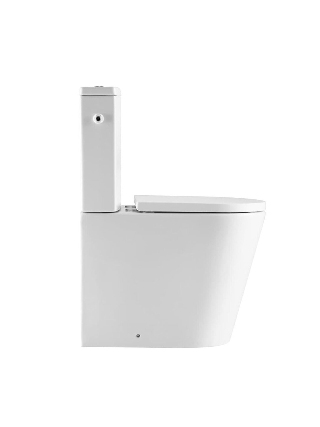 Pastatomas WC SAT, Brevis Rimfree, su lėtai nusileidžiančiu dangčiu, pilnai pristatomas 1 Pastatomas WC SAT, Brevis Rimfree, su lėtai nusileidžiančiu dangčiu, pilnai pristatomas 1