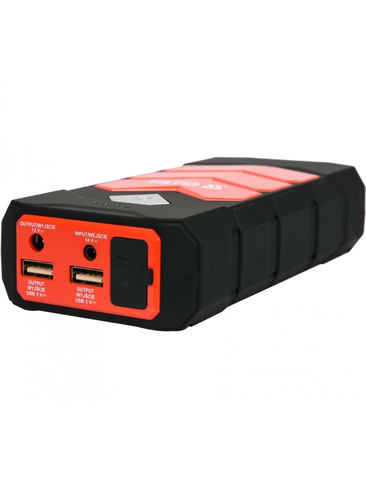 Pakrovėjas-paleidėjas daugiafunkcinis nešiojamas akumuliatorius Powerbank 9000 mAh Li-Po Yato | USB 5V/2A;12V/3.5A; 12V/200A (400A maks.) Pakrovėjas-paleidėjas daugiafunkcinis nešiojamas akumuliatorius Powerbank 9000 mAh Li-Po Yato | USB 5V/2A;12V/3.5A; 12V/200A (400A maks.)
