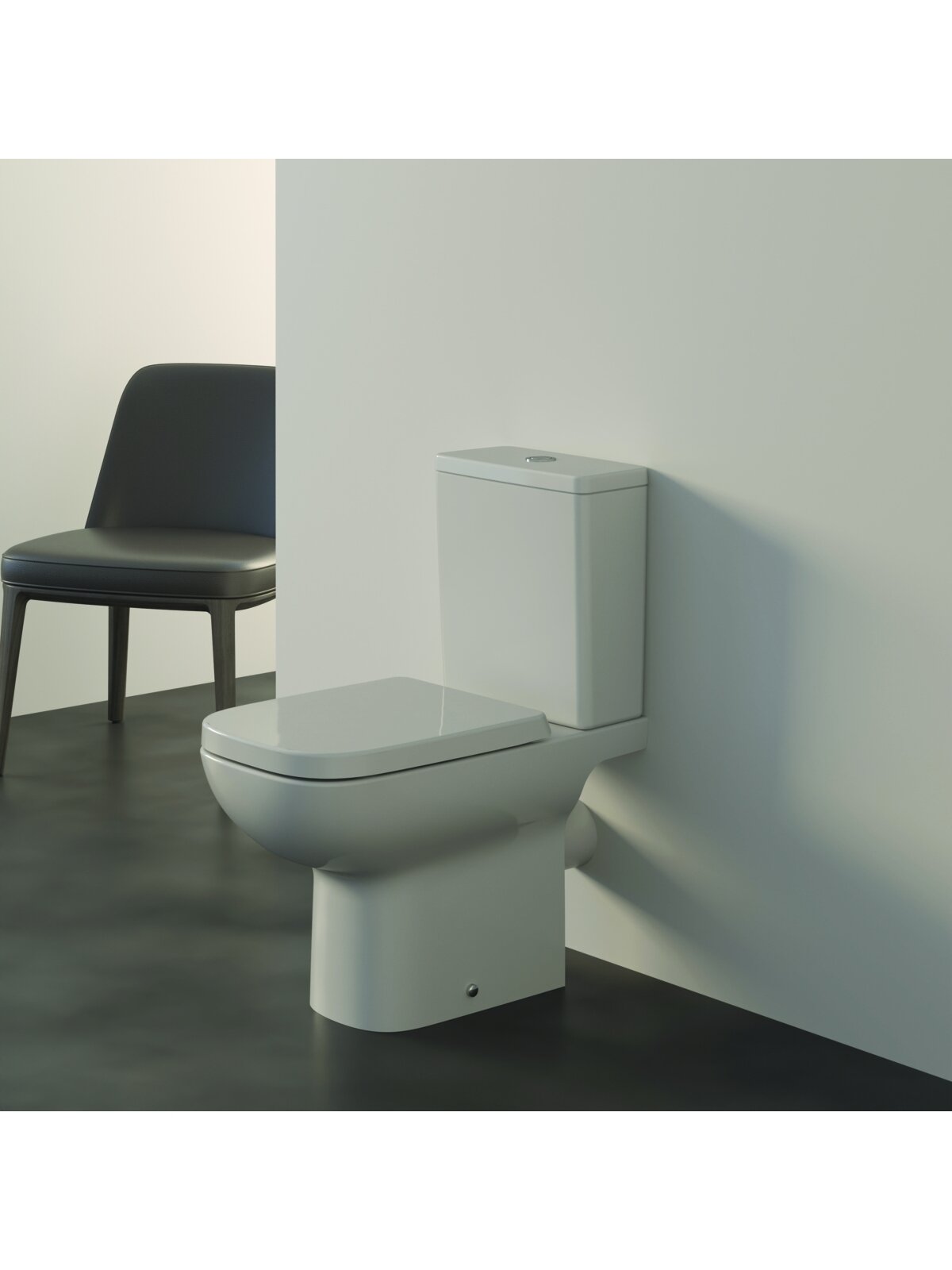 Pastatomas WC Ideal Standard, i.life A RimsLS+ su bakeliu ir lėtai nusileidžiančiu dangčiu 1