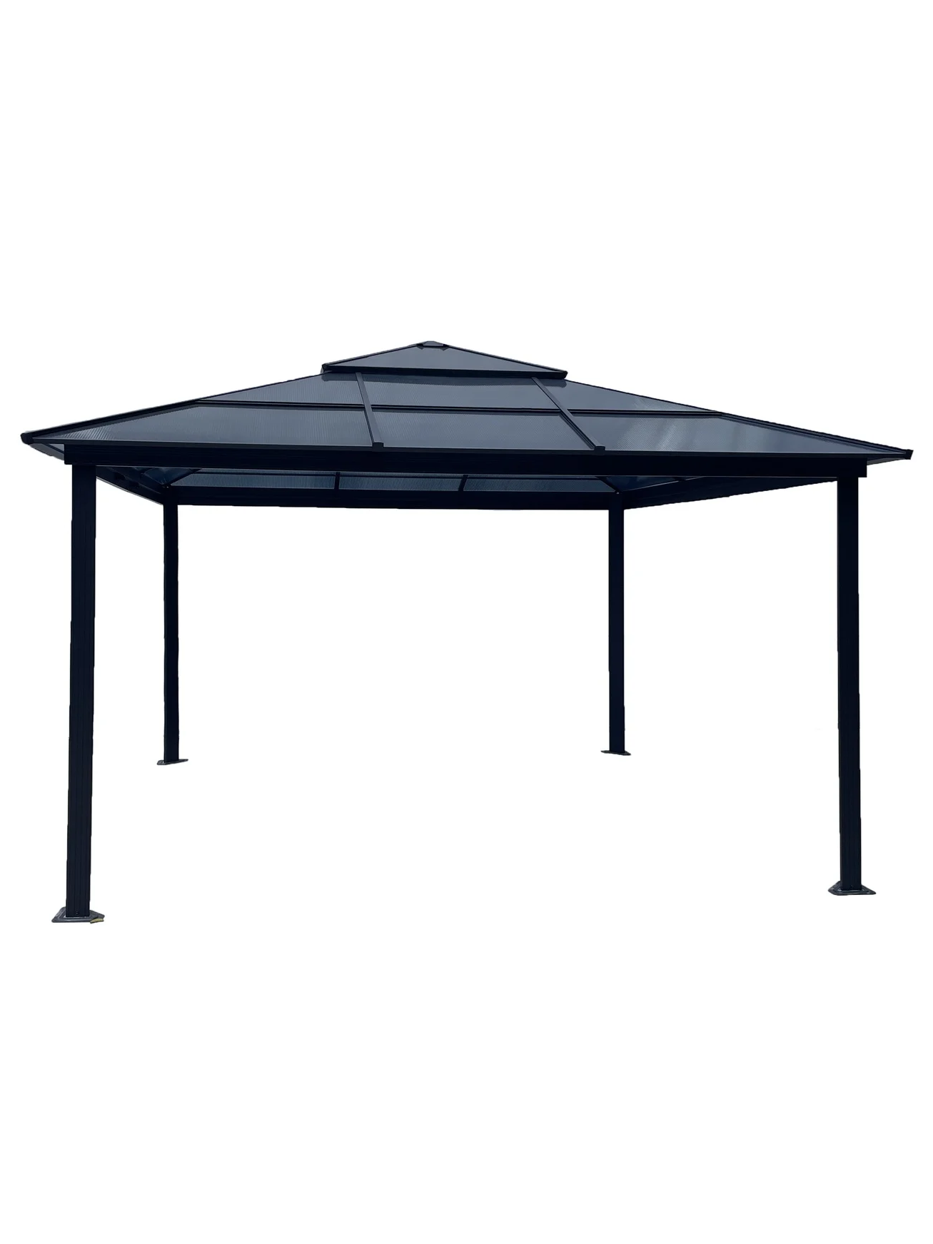 Pavėsinė GP0036, 400 cm, juoda 1 Pavėsinė GP0036, 400 cm, juoda 1