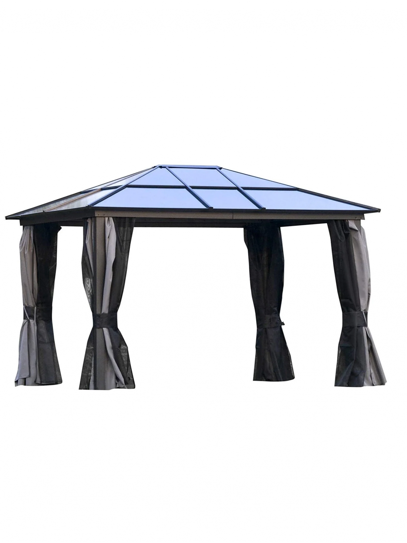 Pavėsinė GP0038, 300 cm, pilka