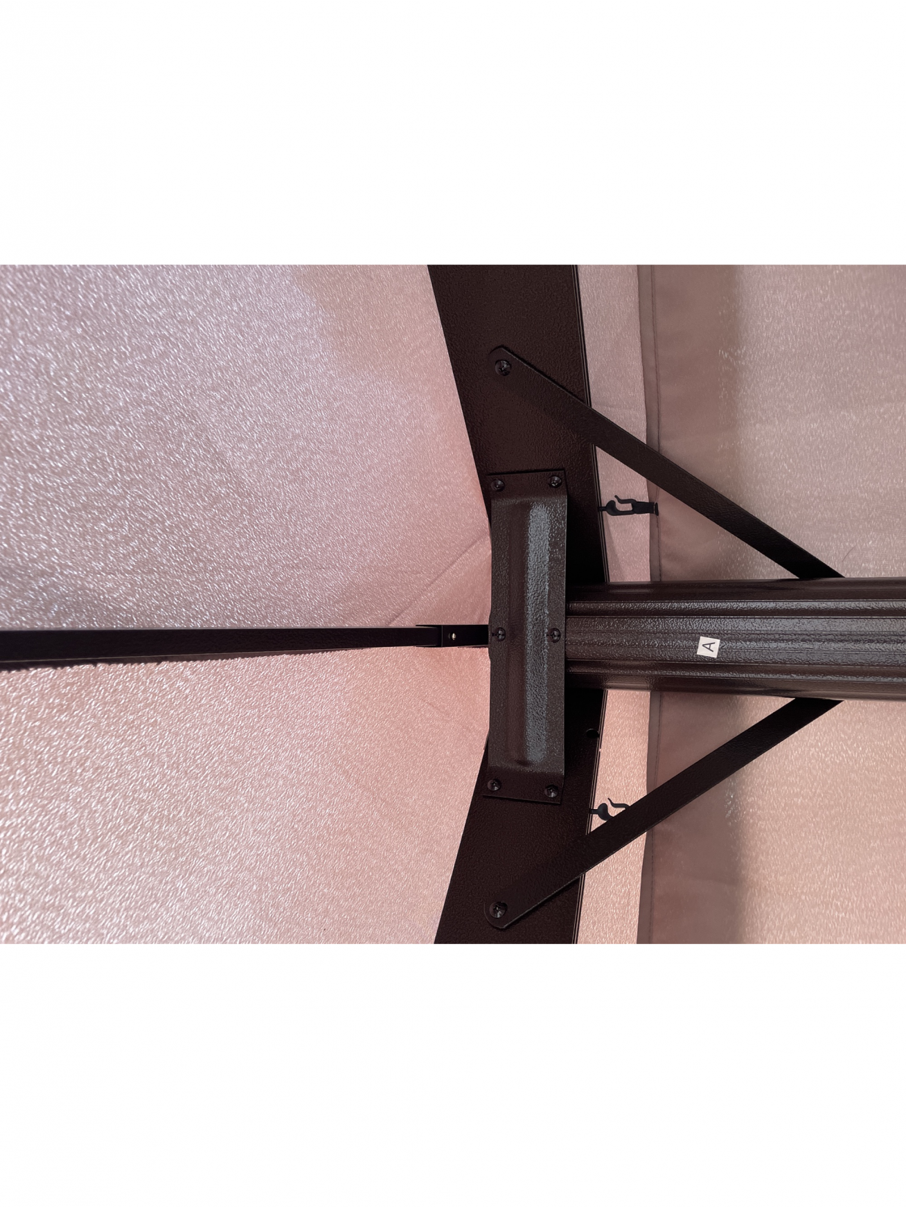 Pavėsinė GP0039, 400 cm, rusva 4 Pavėsinė GP0039, 400 cm, rusva 4