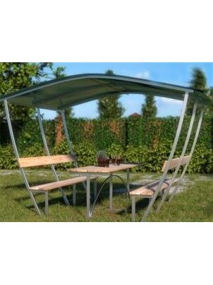 Pavėsinė MILANO 4mm 1 Pavėsinė MILANO 4mm 1