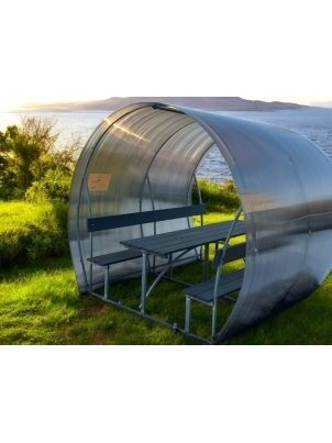 Pavėsinė TOKIO 6mm 3m 1 Pavėsinė TOKIO 6mm 3m 1