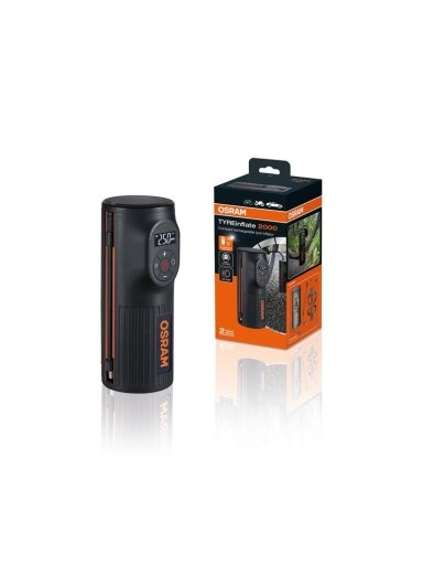 Padangų kompresorius OSRAM 2000 Padangų kompresorius OSRAM 2000