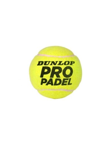 Padelio kamuoliukas Dunlop PRO Padel, 3 vnt.