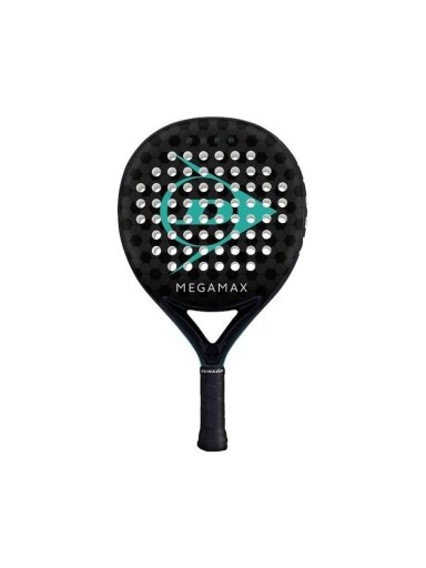 Padelio raketė Dunlop MEGAMAX BLACK, juoda