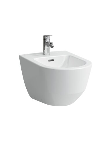 Pakabinama bidė PRO NEW (530 x 360 x 335 mm ) su 1 anga maišyt., be šoninių angų vandens įvadui, baltas Pakabinama bidė PRO NEW (530 x 360 x 335 mm ) su 1 anga maišyt., be šoninių angų vandens įvadui, baltas