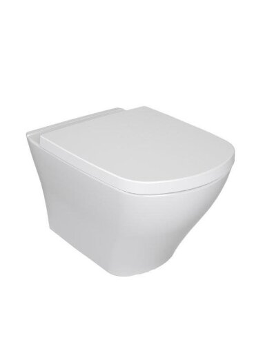 Pakabinamasis unitazas su dangčiu CLASSIC RIMOFF, 440×530 mm