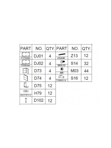 Pamatinis rėmas GM36403